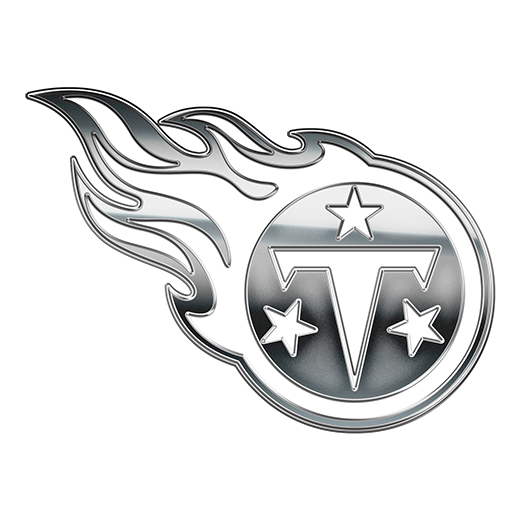 Tennessee Titans Silver Logo vinyl decal